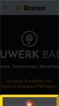 Mobile Screenshot of kronen-brauhaus.de